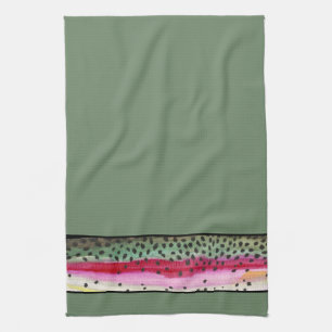 Linge De Cuisine Pêcheur Cool de truite arc-en-ciel