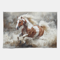 Peindre Un Cheval Qui Traverse L'Eau