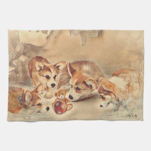 Linge De Cuisine Pembroke Welsh Corgi