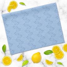 Pembroke Welsh Corgi Cute Motif Bleu