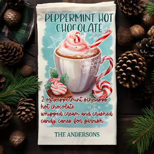 Linge De Cuisine Pepperment Hot Chocolate Noël Cocktail Recette