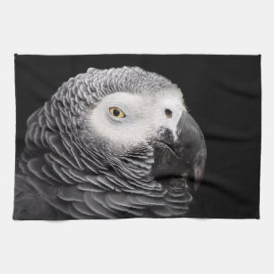 Linge De Cuisine Perroquet Gris Africain