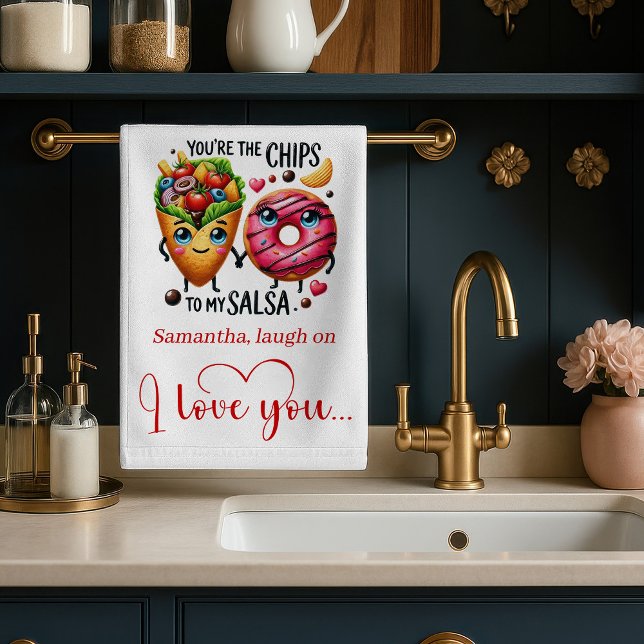 Linge De Cuisine Personalized Gift for Husband Funny Food Towel (Personalized Gift for Husband Funny Food Towel)