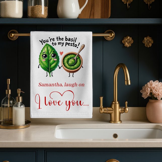 Linge De Cuisine Personalized Love Gift Kitchen Towel Cartoon Food (Personalized Love Gift Kitchen Towel Cartoon Food)