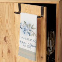 Personalized Winter – Blue Berry Botanical