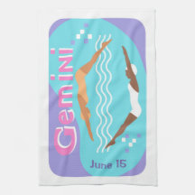 Personnalisable Anniversaire Gemini Zodiac