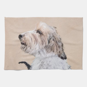 Linge De Cuisine Petit Basset Griffon Vendéen Peinture - Dog Art