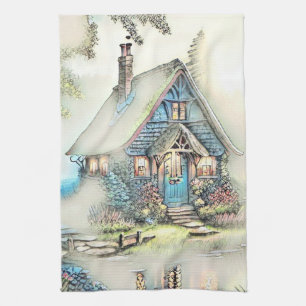 Linge De Cuisine Petit Cottage Dans Les Bois - Enchantant Escape