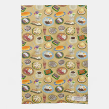 Petit déjeuner philippin et Motif du Meryenda
