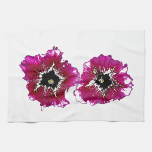 Linge De Cuisine Petunias d'été