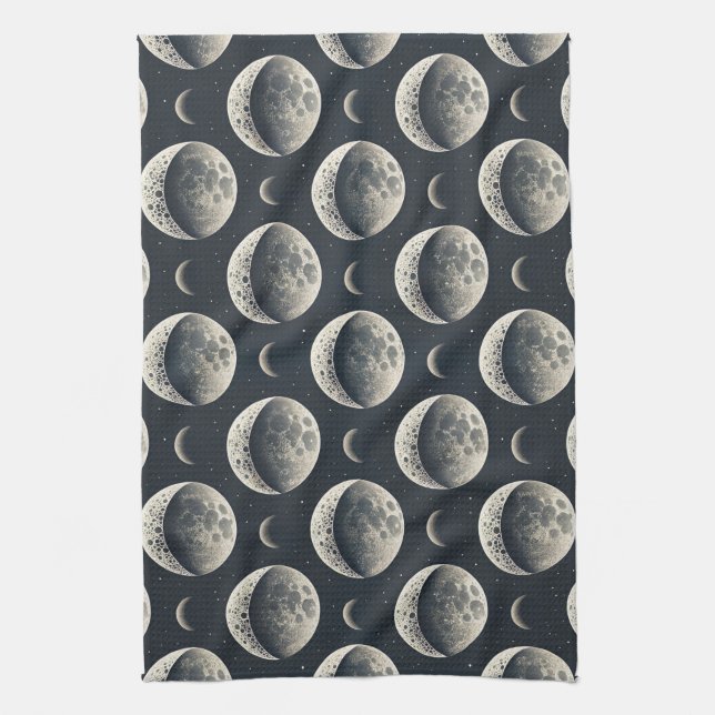 Linge De Cuisine Phase de lune céleste (1) (Vertical)