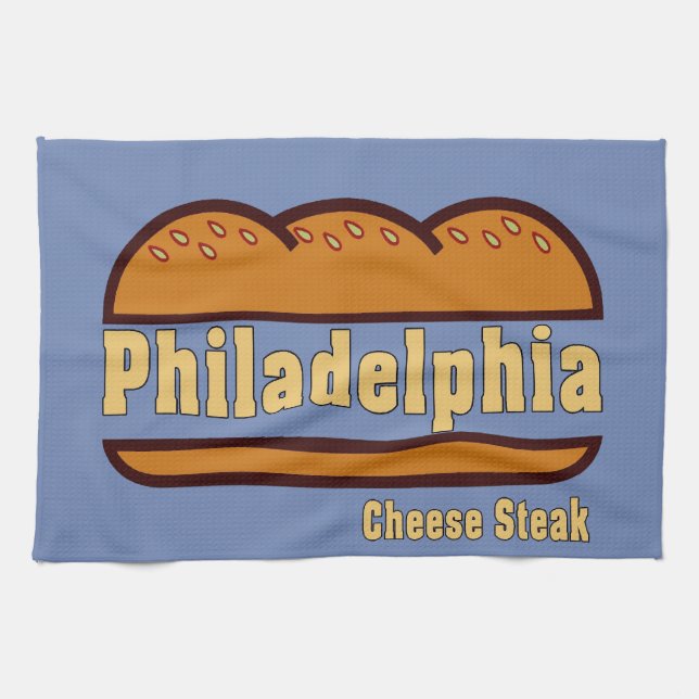 Linge De Cuisine Philadelphia Fromage Steak design (Horizontal)