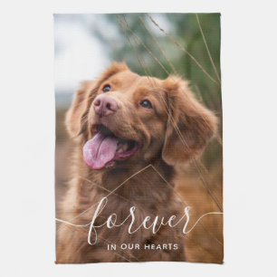 Linge De Cuisine Photo personnalisée de chien commémoratif pour a