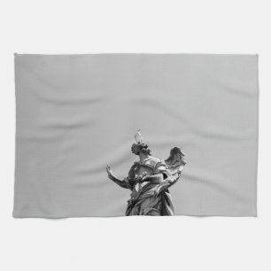 Linge De Cuisine Photo simple et moderne de mouette sur la statue