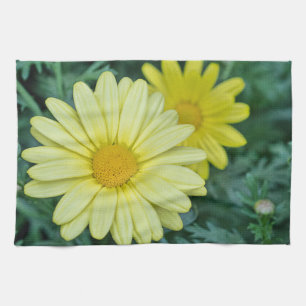 Linge De Cuisine PhotoArt de la marguerite jaune