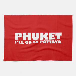LINGE DE CUISINE PHUKET JE VAIS ALLER À PATTAYA