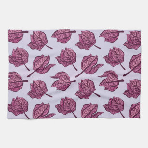 Linge De Cuisine Physalis rose Fleur Motif Pastel Botanique