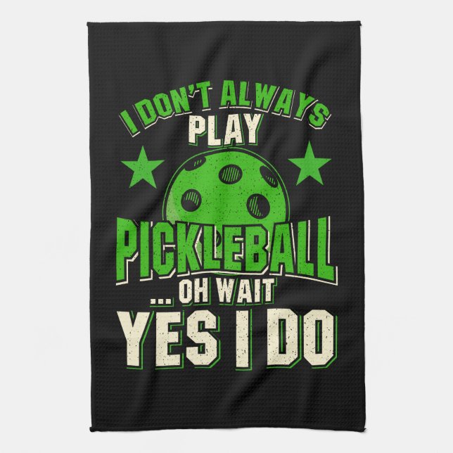 Linge De Cuisine Pickleball (Vertical)