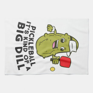 Linge De Cuisine Pickleball C'est un genre de Big Dill Pickles Pick