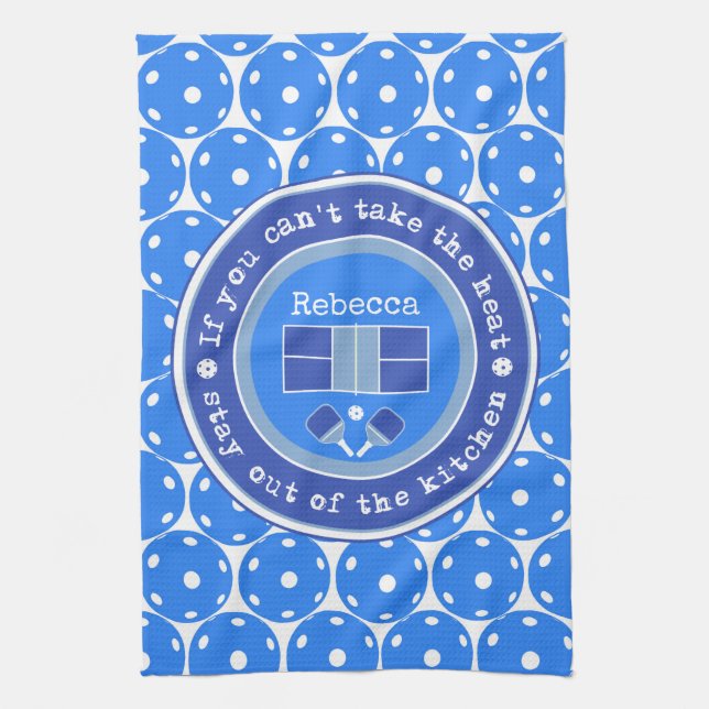 Linge De Cuisine Pickleball : Si vous ne pouvez pas prendre la chal (Vertical)