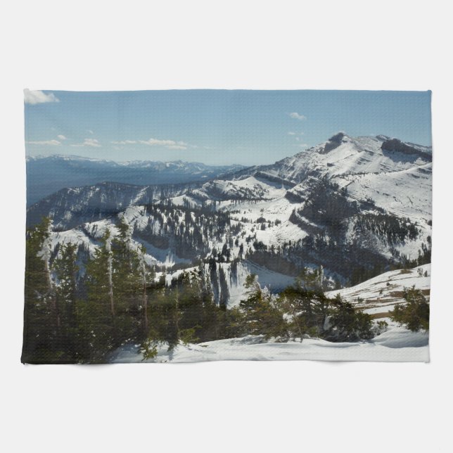 Linge De Cuisine Pics neigeux du Grand Teton (Horizontal)