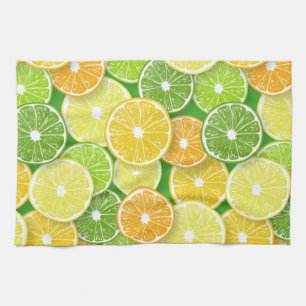 Linge De Cuisine Pièces de fruits d'agrumes pop art 3