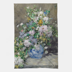 Linge De Cuisine Pierre-Auguste Renoir - Bouquet de printemps