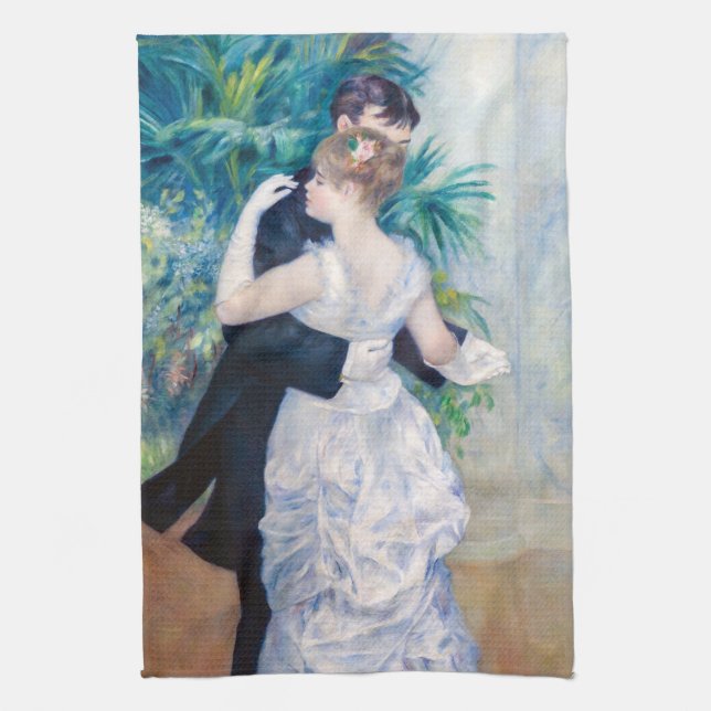 Linge De Cuisine Pierre-Auguste Renoir - Danse urbaine (Vertical)