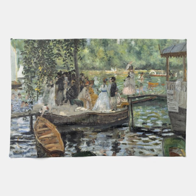 Linge De Cuisine Pierre-Auguste Renoir - La Grenouillère (Horizontal)