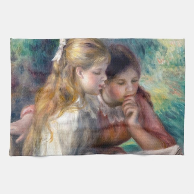 Linge De Cuisine Pierre-Auguste Renoir - Lecture (Horizontal)