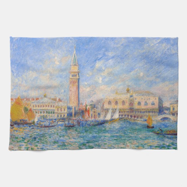 Linge De Cuisine Pierre-Auguste Renoir - Venise, le Palais des Doge (Horizontal)