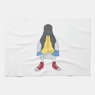 Linge De Cuisine Pigeon avec chaussures