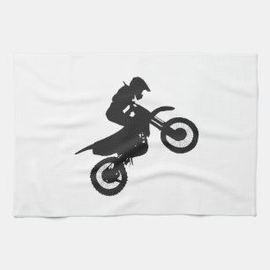 Linge De Cuisine Pilote Motocross - Choisir la couleur arrière - pl