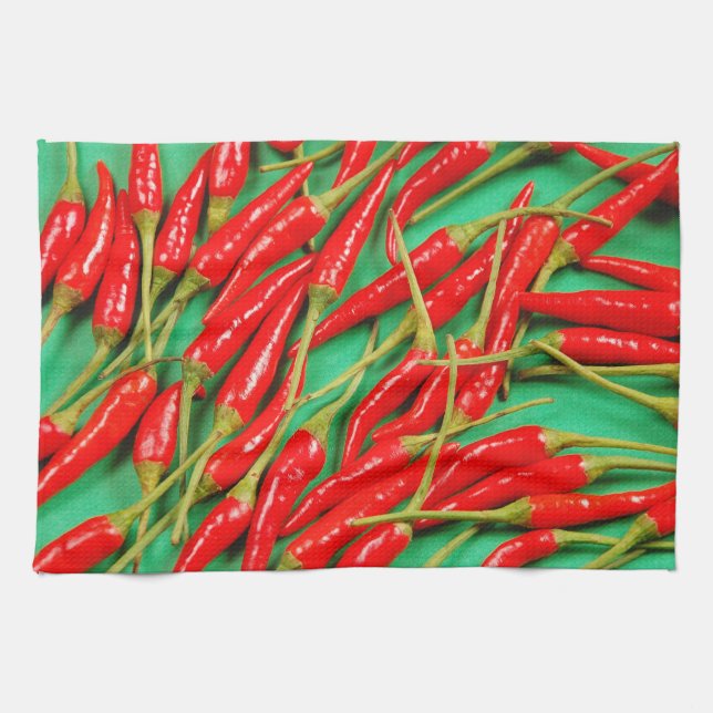 Linge De Cuisine Piments piment rouge (Horizontal)