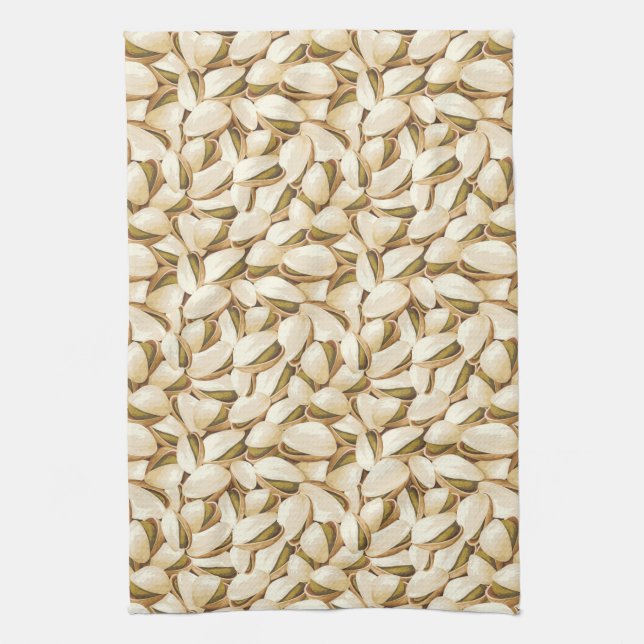 Linge De Cuisine Pistaches (Vertical)