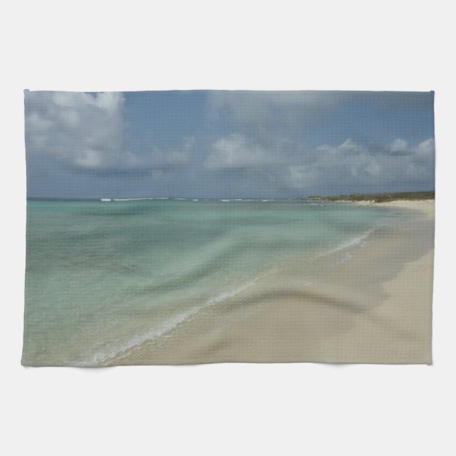Linge De Cuisine Plage d'Aruba II Magnifique paysage naturel (Horizontal)