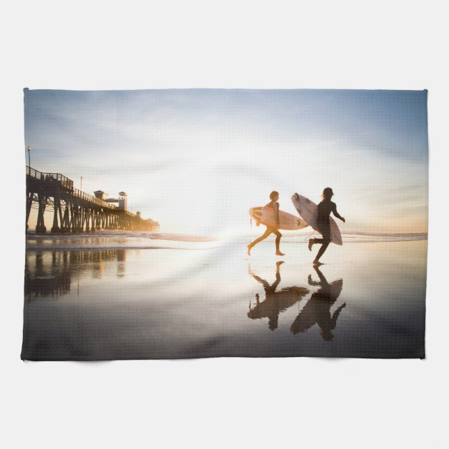 Linge De Cuisine Plage d'Oceanside (Horizontal)