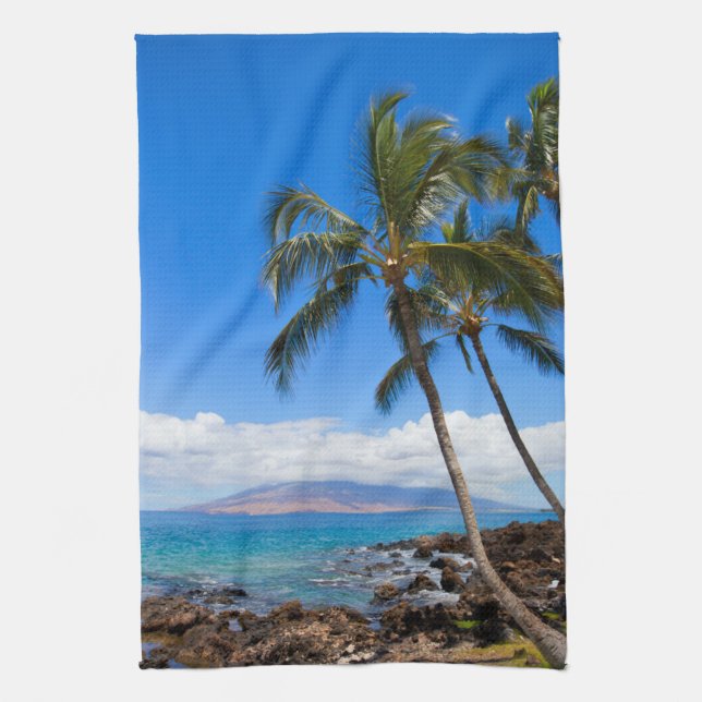 Linge De Cuisine Plages tropicales | Maui Hawaii (Vertical)