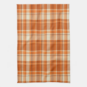 Linge De Cuisine Plaid orange