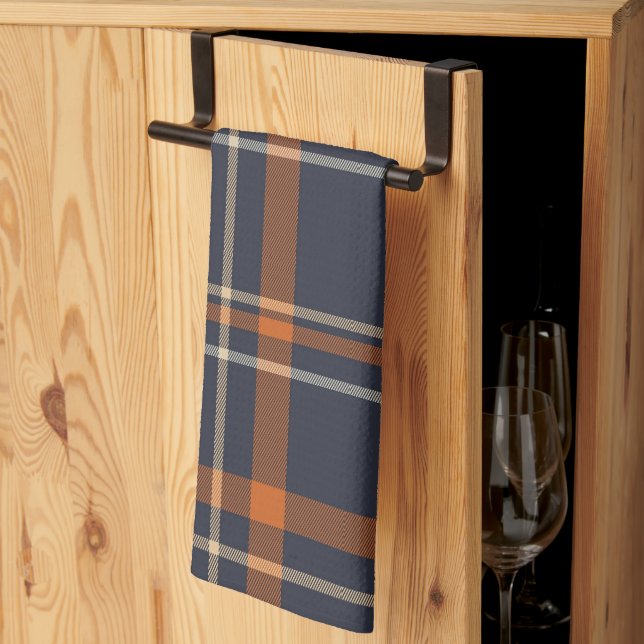 Linge De Cuisine Plaid rustique Noël/hiver (Pliage en tiers)