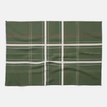 Plaid Traditionnel Cabine Cosy Vert Olive Noël