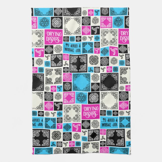 Linge De Cuisine Plats De Séchage Pour Éviter Un Pire Travail Motif (Vertical)