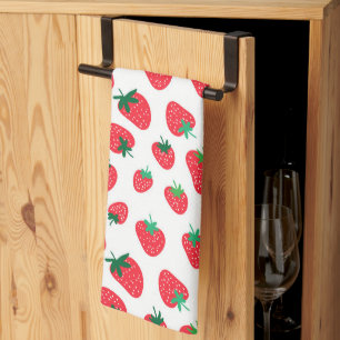 Linge De Cuisine Plein de fraises