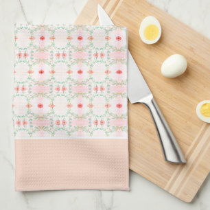 Linge De Cuisine Poche Avec Rose