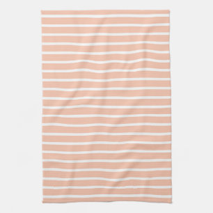 Linge De Cuisine Poche et bandes blanches