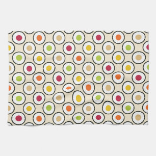 Linge De Cuisine Pois Sushi Maki