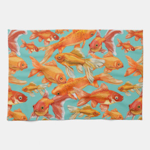 Linge De Cuisine Poisson d'or