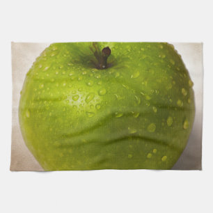 Linge De Cuisine Pomme verte