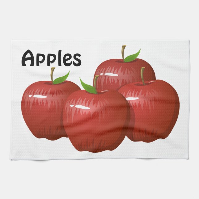 Linge De Cuisine Pommes (Horizontal)