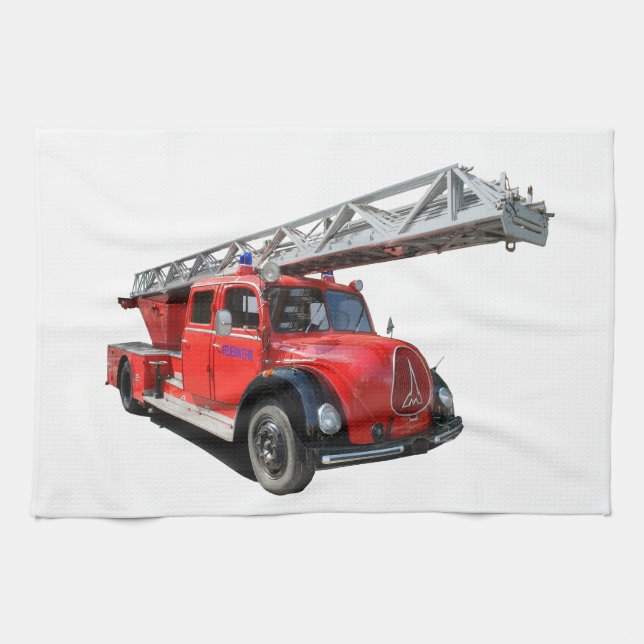 Linge De Cuisine Pompiers (Horizontal)